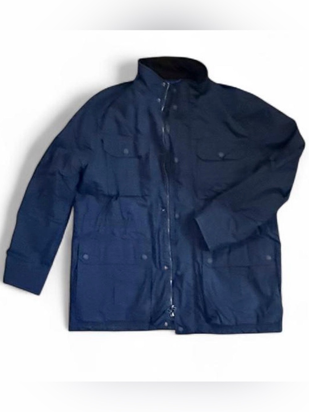 Vineyard Vines Navy and Charcoal Quilted Jacket